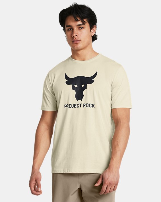 Camiseta de manga corta estampada Project Rock Payoff para hombre, Brown, pdpMainDesktop image number 0